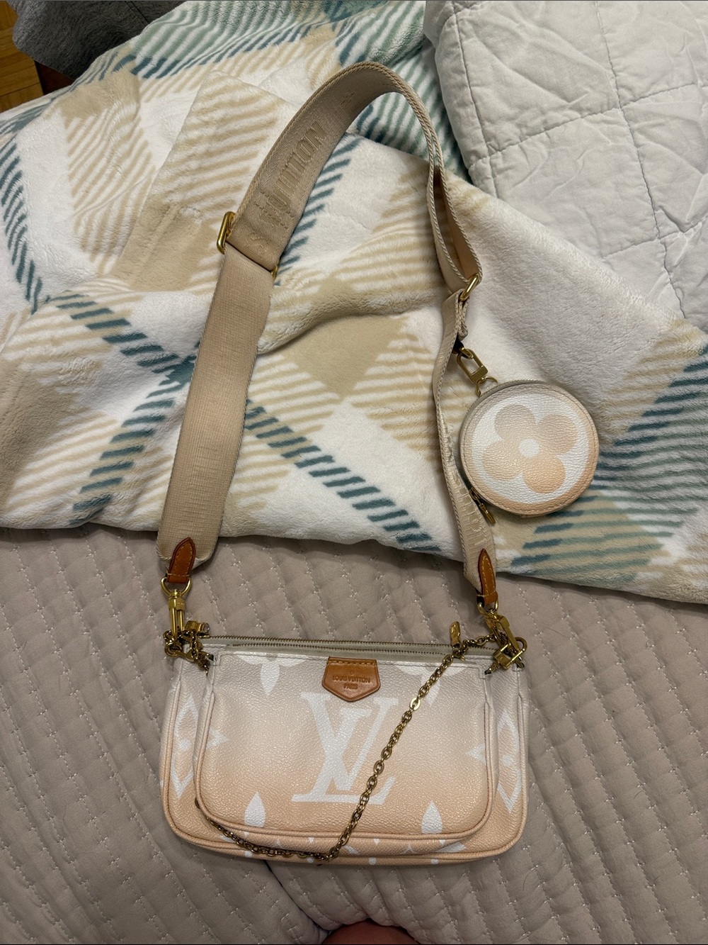Louis Vuitton monogram multi pochette by the pool collection